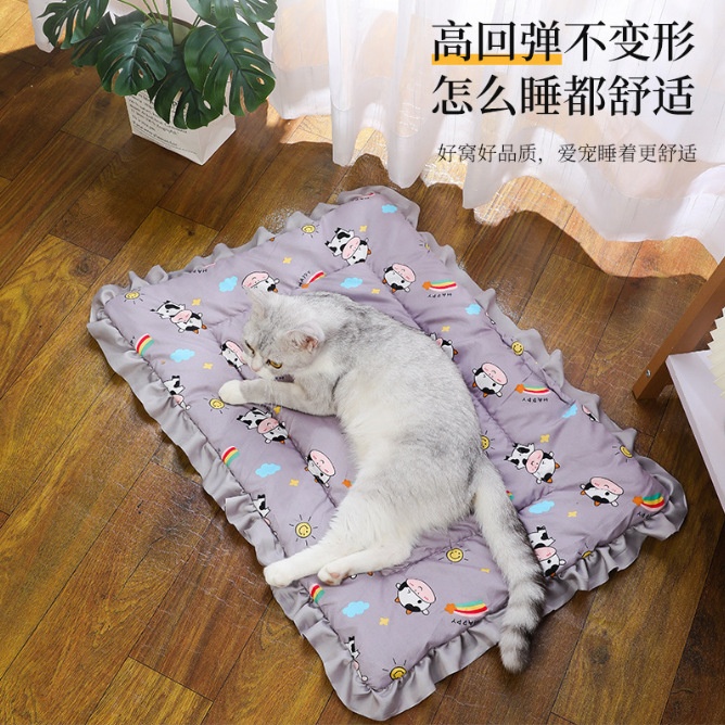 四季通用狗窝地垫狗狗垫子猫窝睡垫猫咪垫睡觉用宠物用品冬天保暖