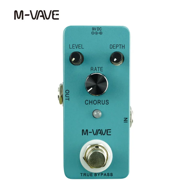 M-VAVE CHORUS模拟合唱 迷你单块效果器电吉他CH-1 CE-5