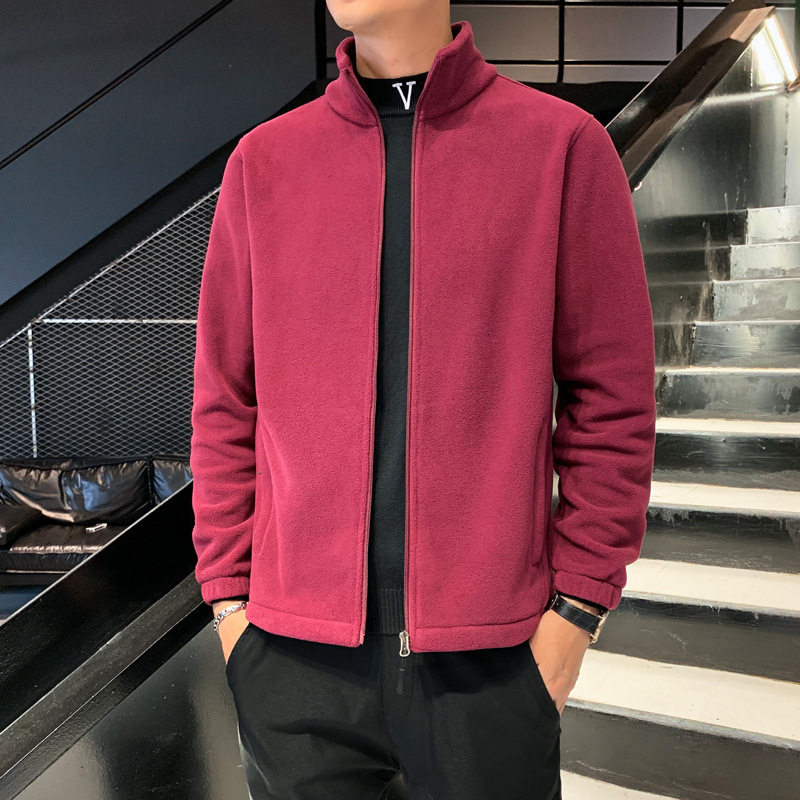 杭州四季青男装摇粒绒外套ins潮流飞行员夹克13行广东广州十三行