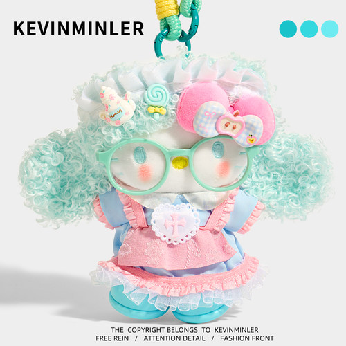 KEVINMINLER原创正版女佣KT猫包挂件可爱车挂饰hellokitty钥匙扣