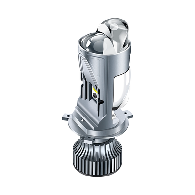 自带双光透镜汽车激光LED大灯H4远近光一体超亮矩阵灯泡车灯改装