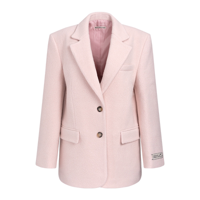 MardiMercredi绵羊毛西装外套