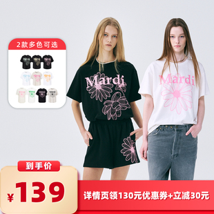 【所有女生的衣橱直播间】MardiMercredi小雏菊/三花宽松短袖t恤