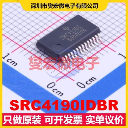 SRC4190IDBR SSOP-28-208mil 音频采样速率转换器芯片IC