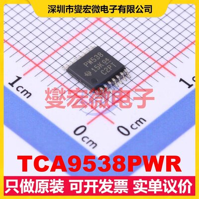 TCA9538PWR TSSOP-16 I2C接口;SMBus IO接口扩展器芯片IC