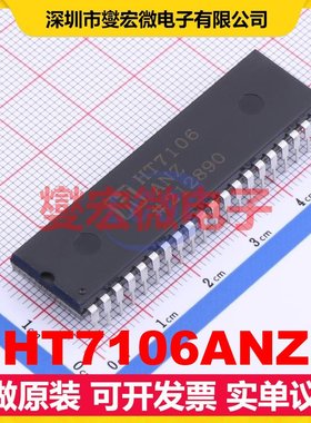 HT7106ANZ DIP-40 ADC模数转换芯片IC