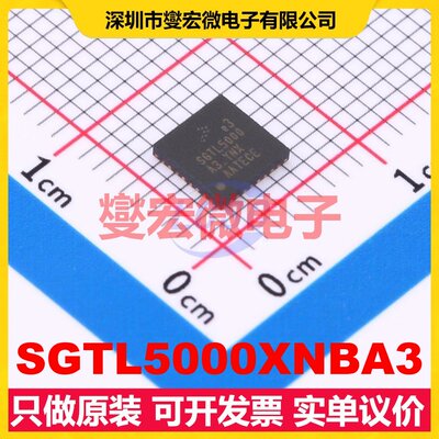 SGTL5000XNBA3 SOT-617-27 音频接口芯片IC