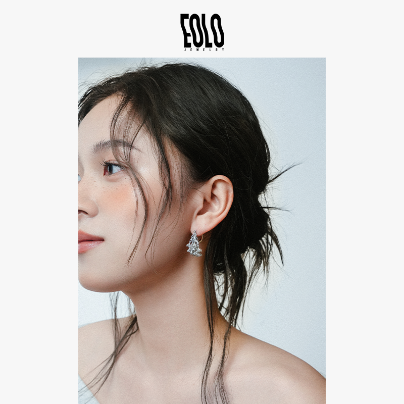 EOLO「霁」璀璨耳环女