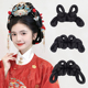 汉服假发包古风盘发发髻一体式 明制婚服造型古装 头饰后脑勺垫发女