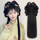汉服假发盘发髻古风假发包一体式 发箍懒人古装 假发造型发髻头饰女