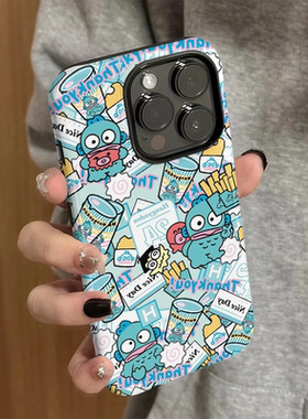 适用苹果16手机壳女iPhone15promax新款14pro个性搞怪iP13硅胶xsmax防摔7/8保护套iP11/12小众plus小丑鱼xr外