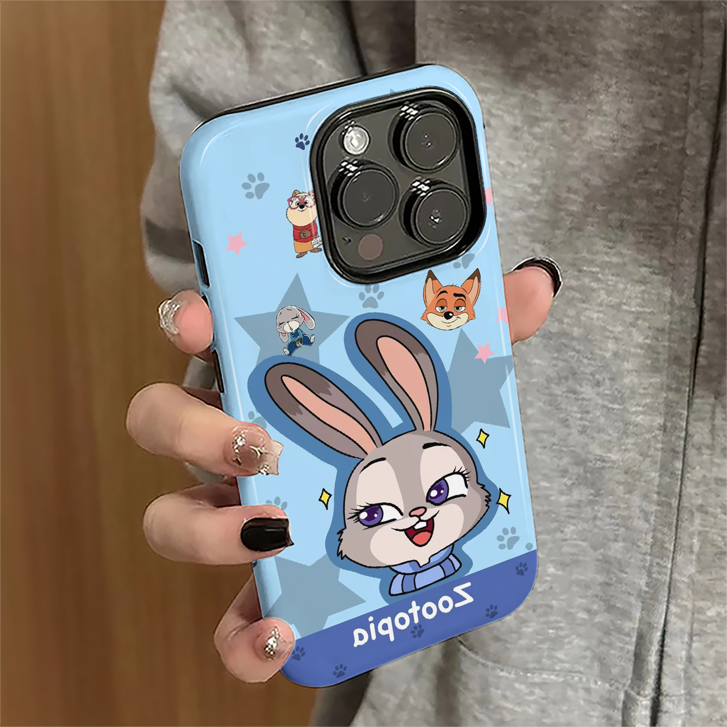 兔子警官朱迪适用苹果16promax手机壳iPhone17pro卡通15pro女13可爱14新款xs日韩12防摔11保护套8/7plus菲林