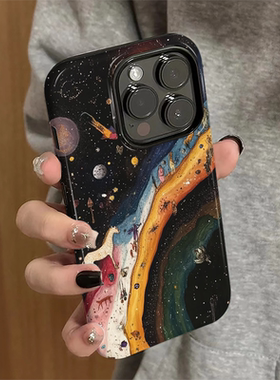 适用苹果16手机壳苹果15pro新款iPhone14promax简约iP13女16e小众12个性7高级星空11防摔xsmax套8plus菲林xr
