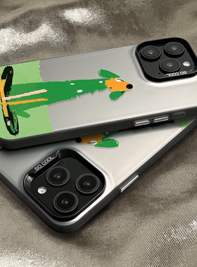 适用opporeno12手机壳真我12pro新款reno6/7/8/9简约k12防摔保护套findx7高级ultra绿色小狗a3pro硅胶软壳a2