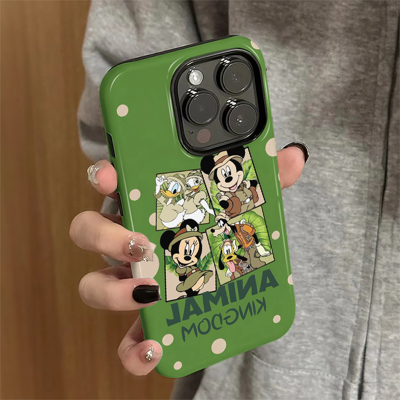 适用苹果16pro手机壳苹果15promax新款iPhone14pro简约iP13女16e波点米奇12卡通7潮11防摔xsmax套8plus菲林xr