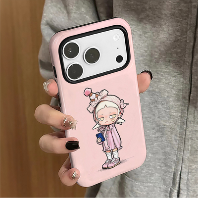 冷酷zsiga适用苹果17promax手机壳iPhone16pro卡通15可爱14女13嘎子姐小米新款12华为oppo防摔保护套8/7菲林x