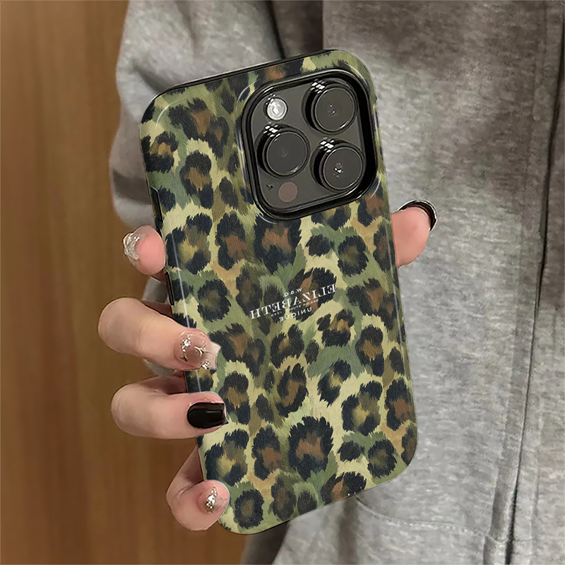 适用苹果16promax手机壳苹果15pro新款iPhone13pro简约iP14女12个性16e防摔8硬11高级豹纹xsmax套7plus菲林xr