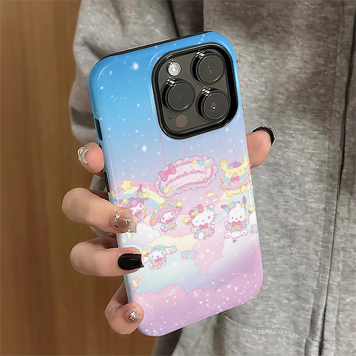 三丽鸥适用苹果16promax手机壳iPhone17pro卡通15pro日系14女13可爱xsmax新款12潮玩防摔11保护套8/7plus菲林,3C数码配件,手机保护套/壳,淘宝优惠券,粉丝福利购,淘宝优惠卷