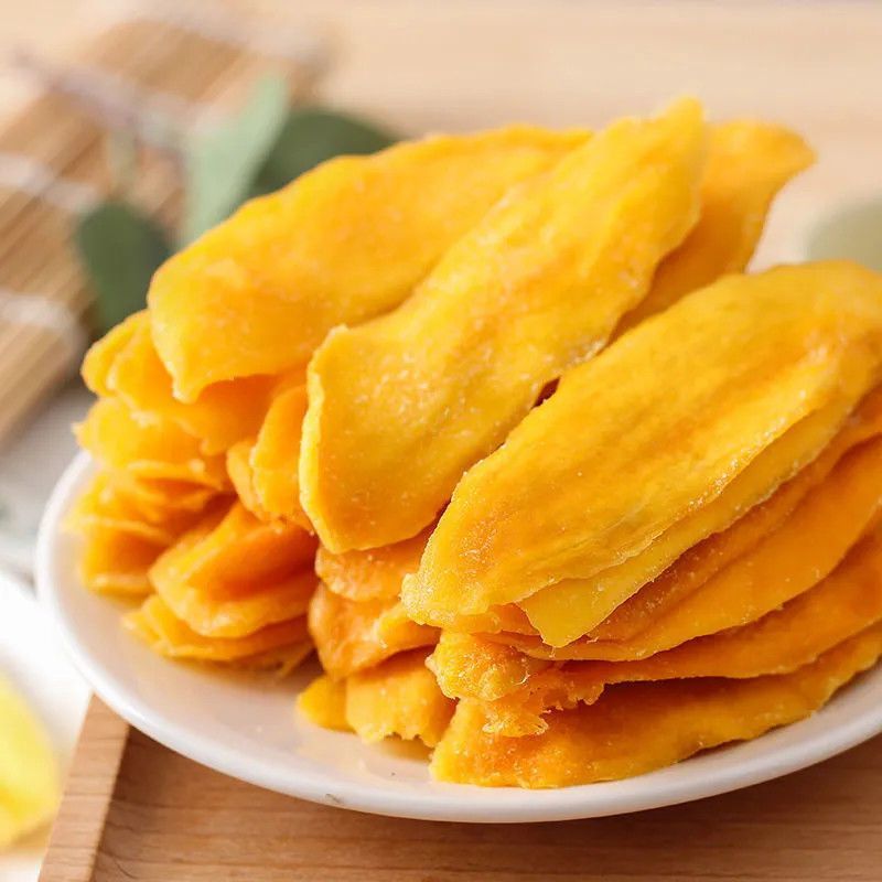 芒果干蜜饯即食果干果脯酸甜零食好吃新鲜非大片小片无干燥剂袋装