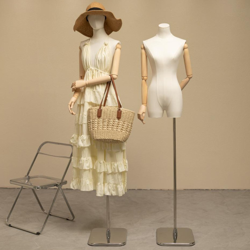 韩版锁骨模特道具女服装店女装衣服半身人台假人模特架展示假全身
