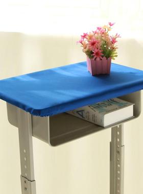 蓝色小学生桌布课桌桌套课桌小学生清新防水单人桌罩课桌套40&tim