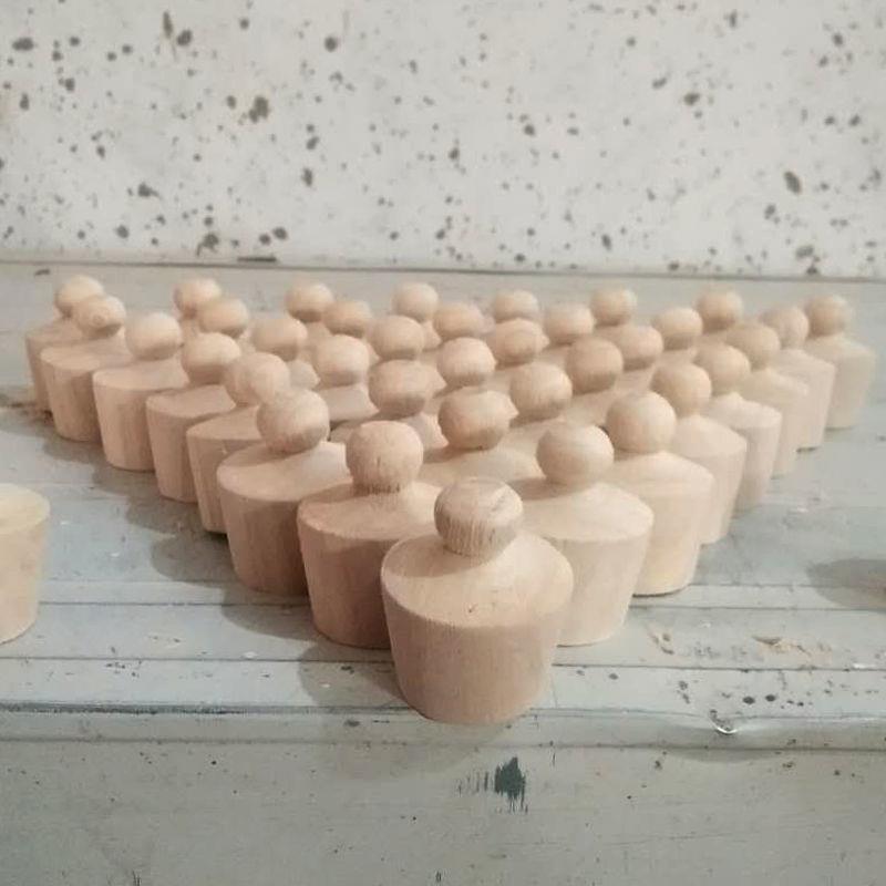 橡木塞玻璃瓶实木大小木塞软木榫木塞木盖子酒坛塞子瓶塞子堵漏木