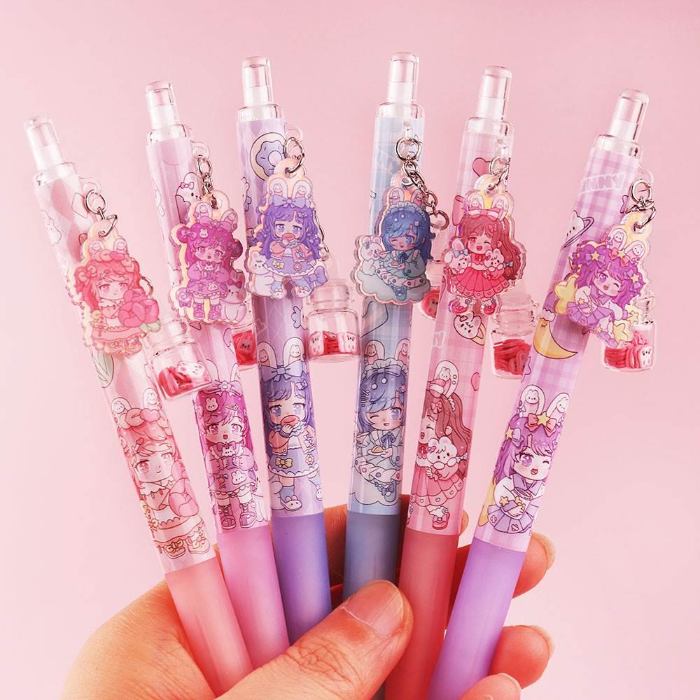 花仙子套装自动铅笔小学生儿童专用高颜值活动铅笔免削不断芯0.5