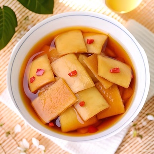 湖南怀化特产酸萝卜皮酸辣酱香泡菜下饭菜酸辣脆爽萝卜皮开味小吃