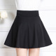solid skirt color Fashion pleated puffy 时尚 纯色百褶蓬蓬短裙