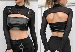 point nine solid color 九分纯色打底女 Long backing长袖 sleeve