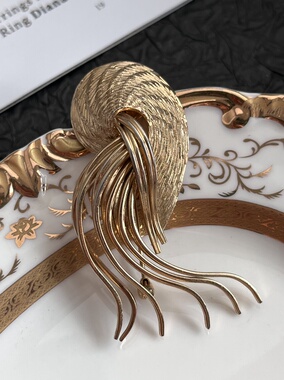 【任四月中古首饰】Henkel Grosse1962年份标胸针 Vintage中古