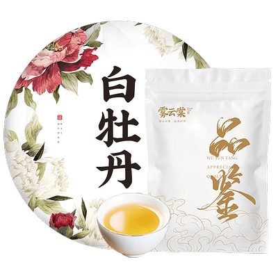 雾云棠毫香白牡丹茶饼拆品鉴装