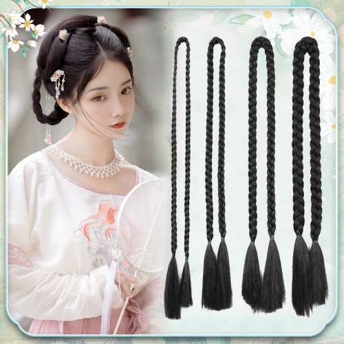 双头可爱小辫子秀韵儿童可爱辫子