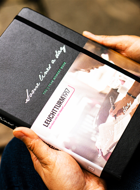 德国灯塔 leuchtturm1917五年笔记本时光回忆5年记忆本日程本子Some Lines A Day日记本礼品文具手帐A5可刻字