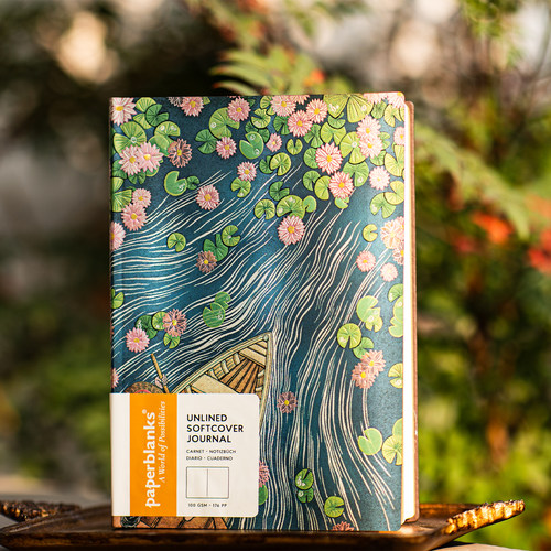 paperblanks水上莲花复古笔记本