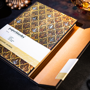 佩兰克paperblanks伏尔泰命运之书磁扣翻盖硬封面B5笔记本无酸纸内页B6记事本子A6手帐精美复古文艺文创手账