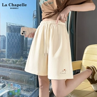 Кремово-белый (передняя левая подпись трикотажных брюк «улыбка»)