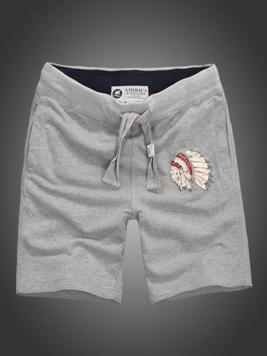 100% Cotton Men's Casual Cotton Shorts: Five-Point Fit - Taobao product photo 2