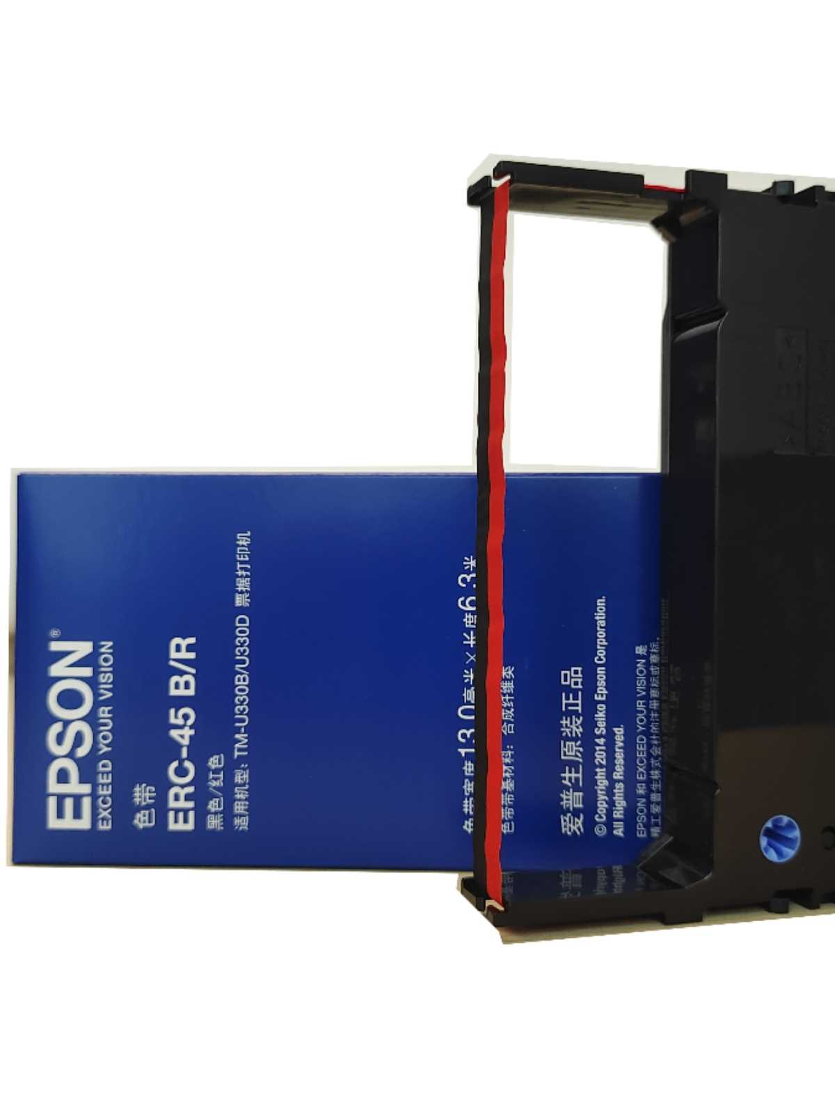 爱普生EPSON ERC-45BR 38B 38B/R原装色带架TM- U288B色带45B色