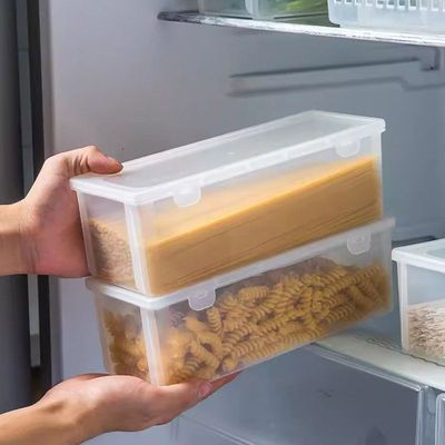 日本进口面条收纳盒厨房挂面盒