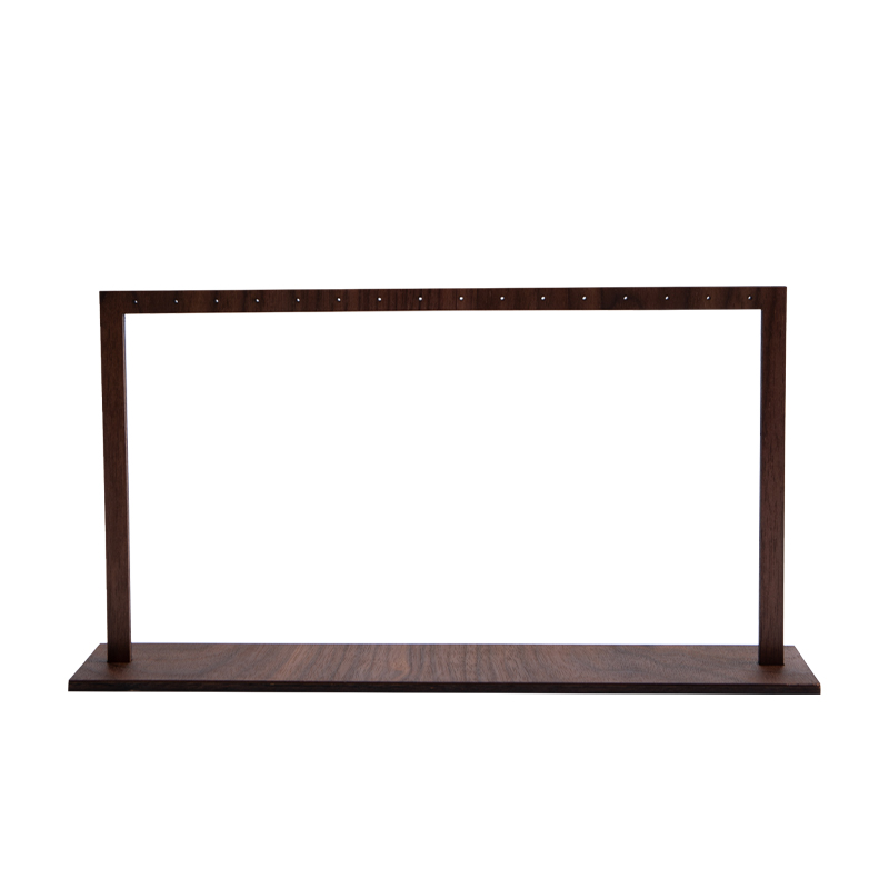 首饰展示架胡桃木上墙挂墙项链架耳环架饰品珠宝陈列拍摄创意道具