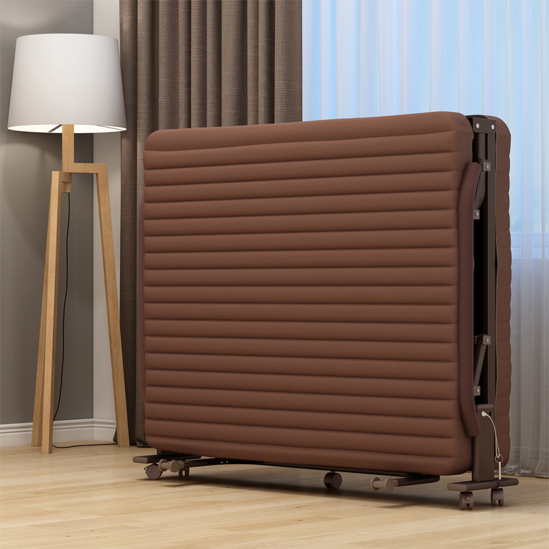 午休折叠床家用双人办公室午睡单人床简易便携多功能躺椅行军陪护