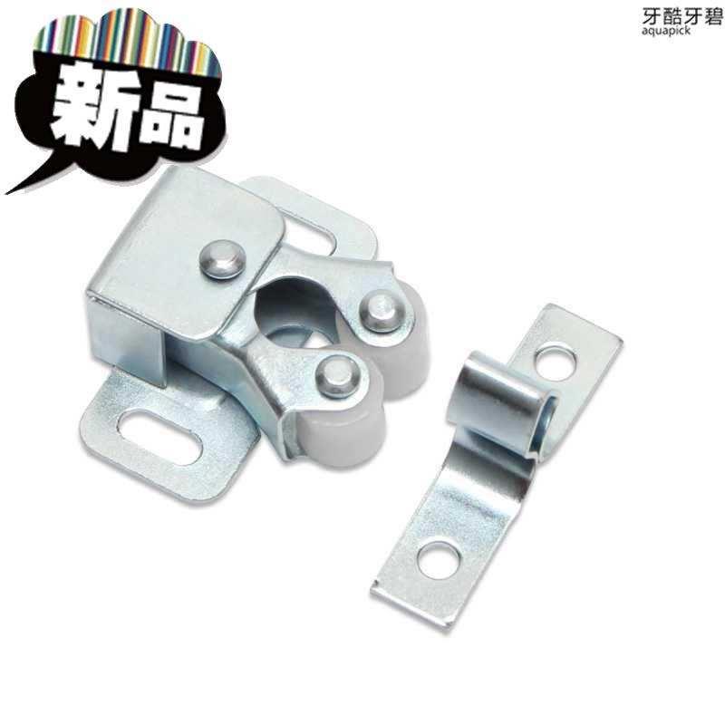 碰门卡扣卡式卡厨柜卡XEA式门卡夹锁具1磁碰锁夹卡式珠柜衣柜门卡