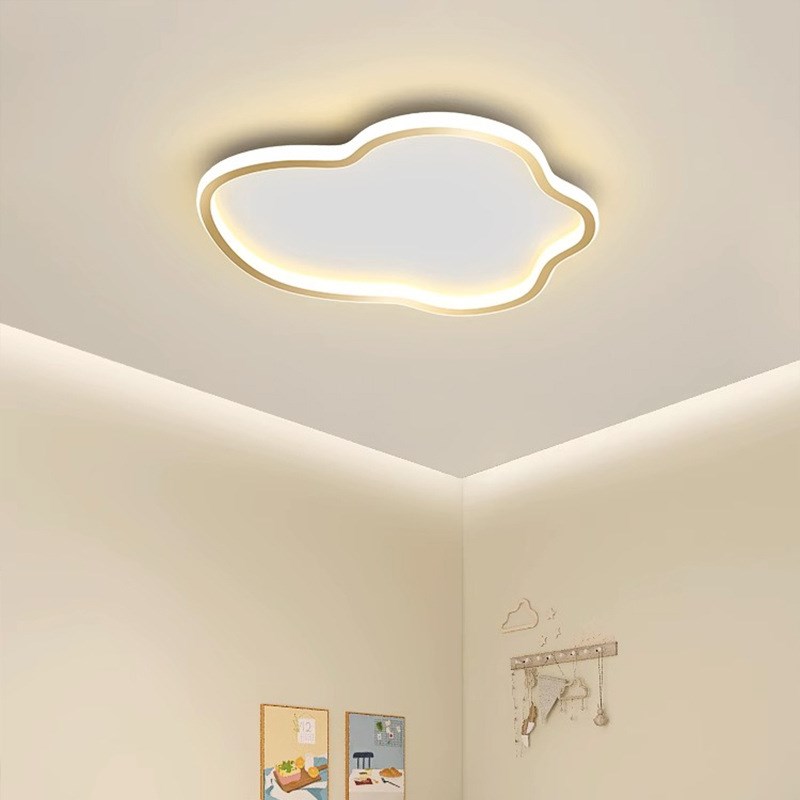 创意卧室主灯家用led吸顶灯简z约现代客厅灯房间餐厅书房花朵灯具