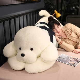 趴趴狗狗長條睡覺抱枕毛絨玩具公B仔床上布娃娃大號玩偶男女生禮