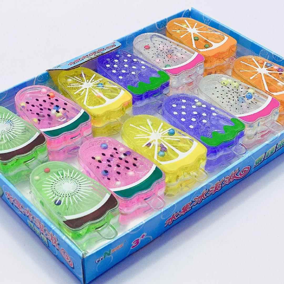 大棒冰和小棒冰起泡胶水果冰淇z淋水晶泥彩泥带香味儿童玩具礼品