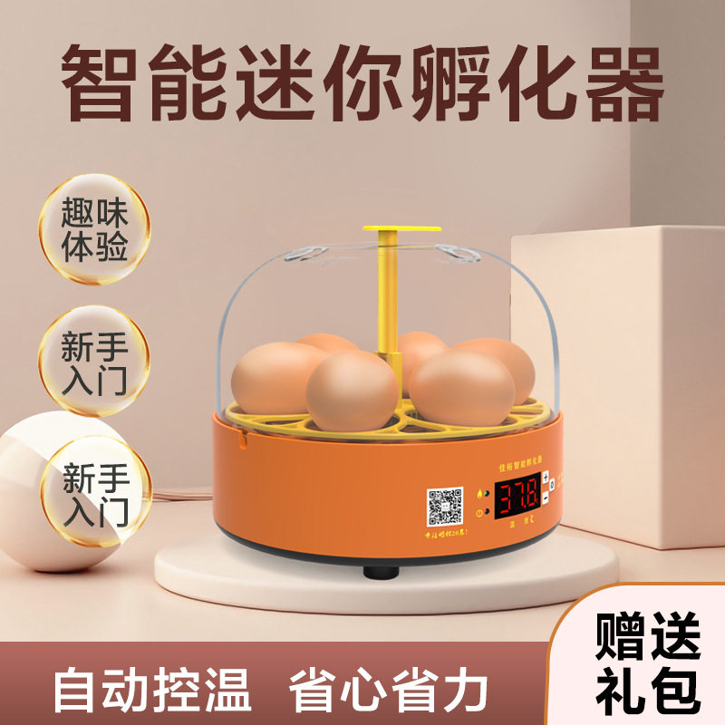 孵化器芦丁鸡小型家用全自动智能小鸡自动控温鸡蛋鸡苗鸟蛋孵化机