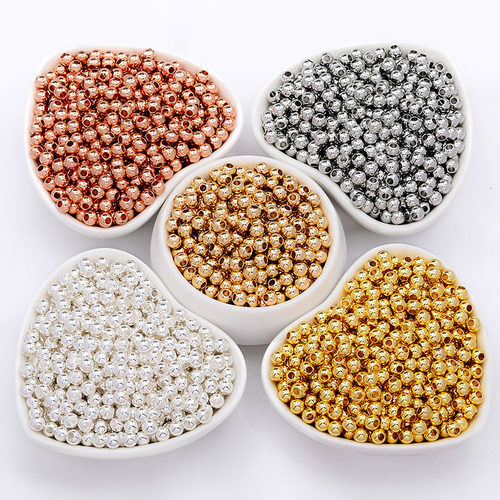 14K包金保色珠子转运隔珠小金珠