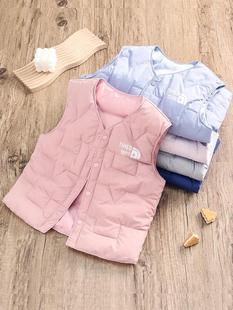 小学初中学生校服神器内胆马甲儿童男女羽绒棉坎肩轻薄秋冬款背心