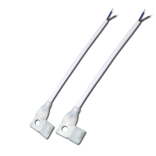 单排双排led灯带220V包胶自粘灯带免焊接卡扣焊线转接免驱动接头